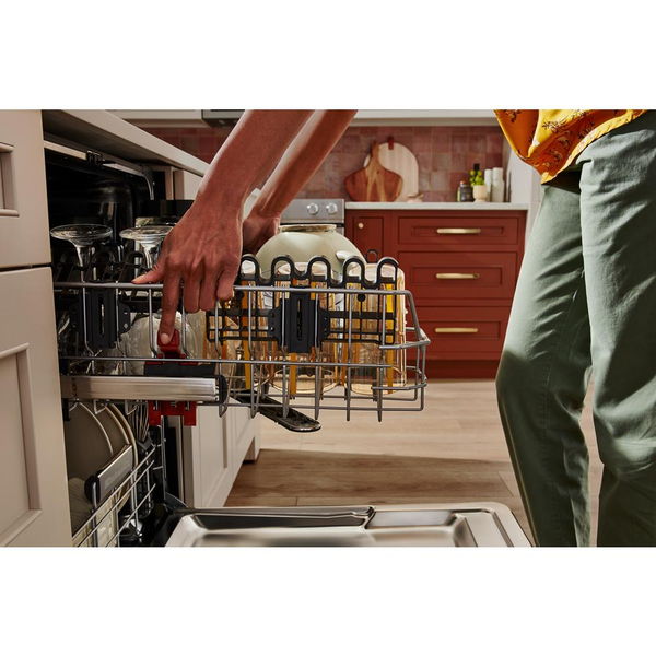 KitchenAid 44 dBA Panel-Ready Two-Rack Flush Dishwasher With Door-Open Dry System
