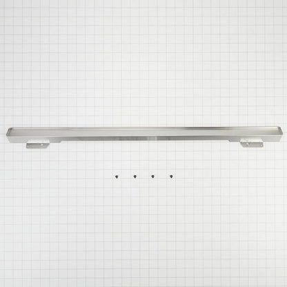 30" Warming Drawer Heat Deflector - Black/Stainless Steel