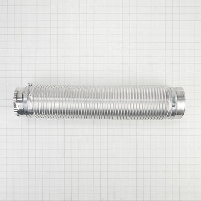 6' Dryer Exhaust Duct Of Snap-Lock Metal, With 1 Male Fitting And 1 Female Fitting For Standard 4" Exhaust Openings