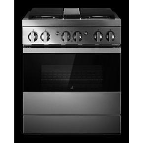 Noir 30" Dual-Fuel Professional Range