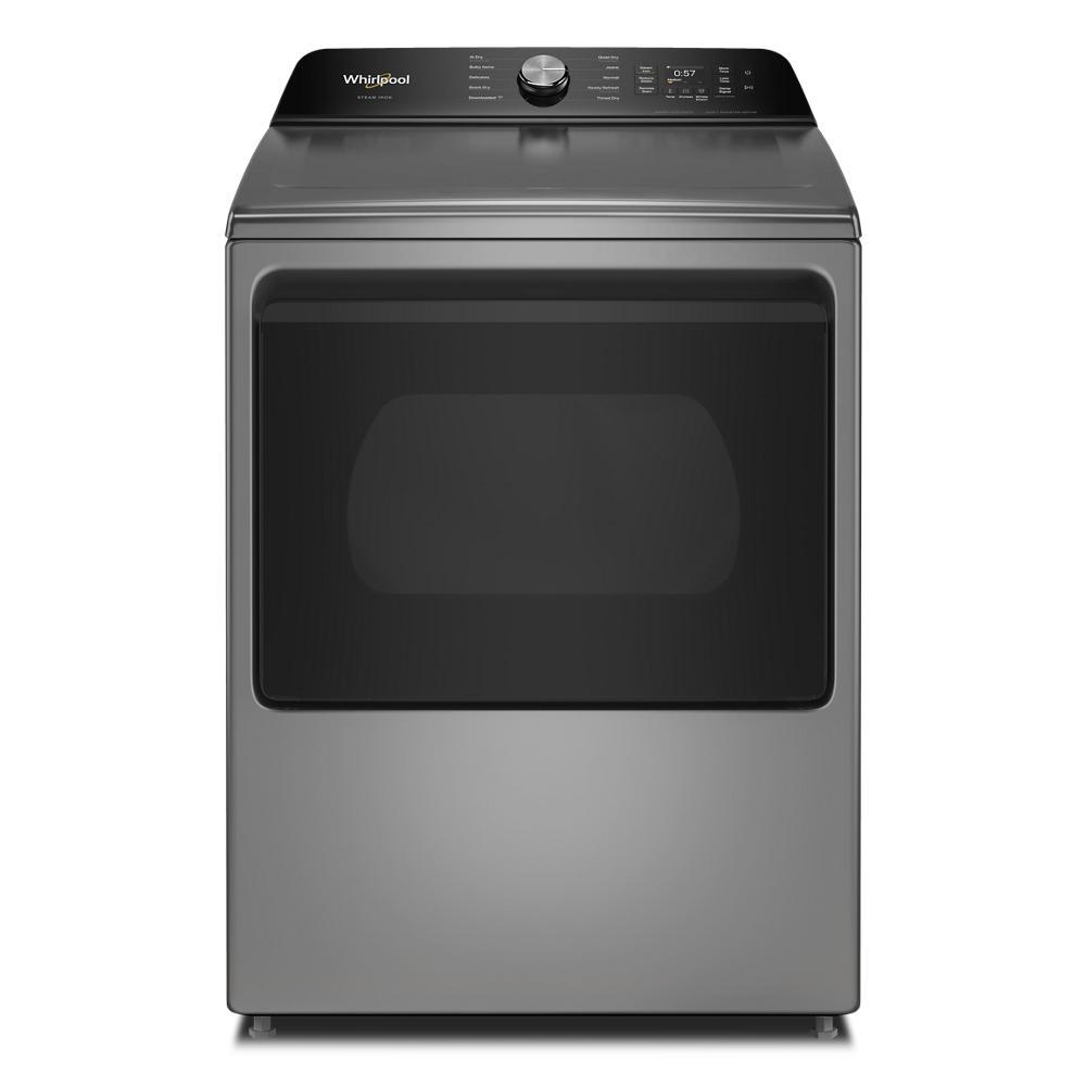 7.5 Cu. Ft. Smart Gas Dryer With Steam Iron And Ai Dry - Radiant Silver