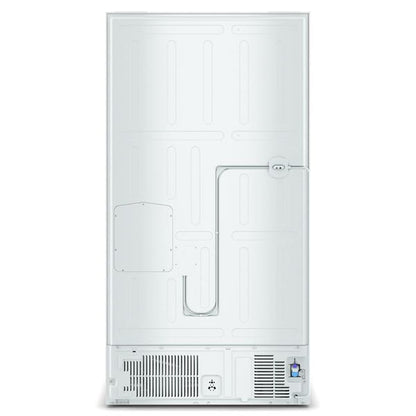 36" Wide True Counter Depth 3-Door French Door Refrigerator - 24 Cu. Ft. - White