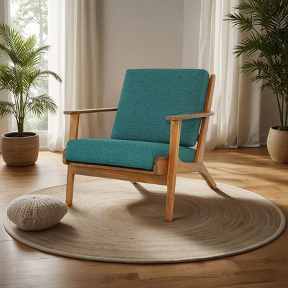 Connor - Modern Genuine Lounge Chair