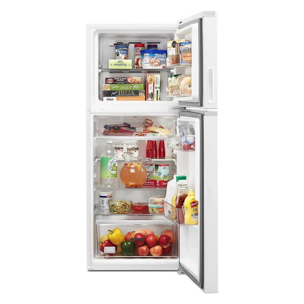 24" Wide Small Space Top-Freezer Refrigerator - 11.6 Cubic Feet - White