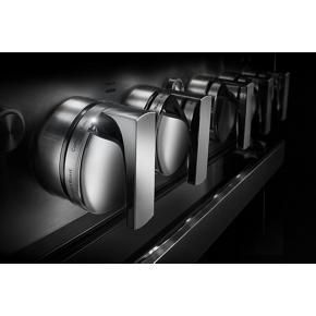 Noir 48" Dual-Fuel Professional Range With Chrome-Infused Griddle