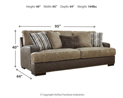 Alesbury - Sofa - Chocolate