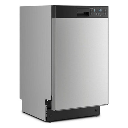 18" Stainless Steel Dishwasher With Half Load Cycle And Triple Spray Arms - 48 dBA