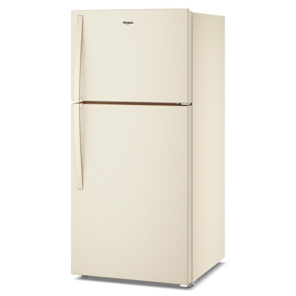 Whirlpool 30" Wide Top Freezer Refrigerator With Total Coverage Cooling, 19 Cu. Ft. - Biscuit