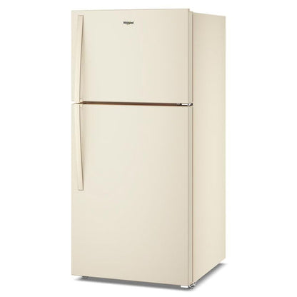 Whirlpool 30" Wide Top Freezer Refrigerator With Total Coverage Cooling, 19 Cu. Ft. - Biscuit