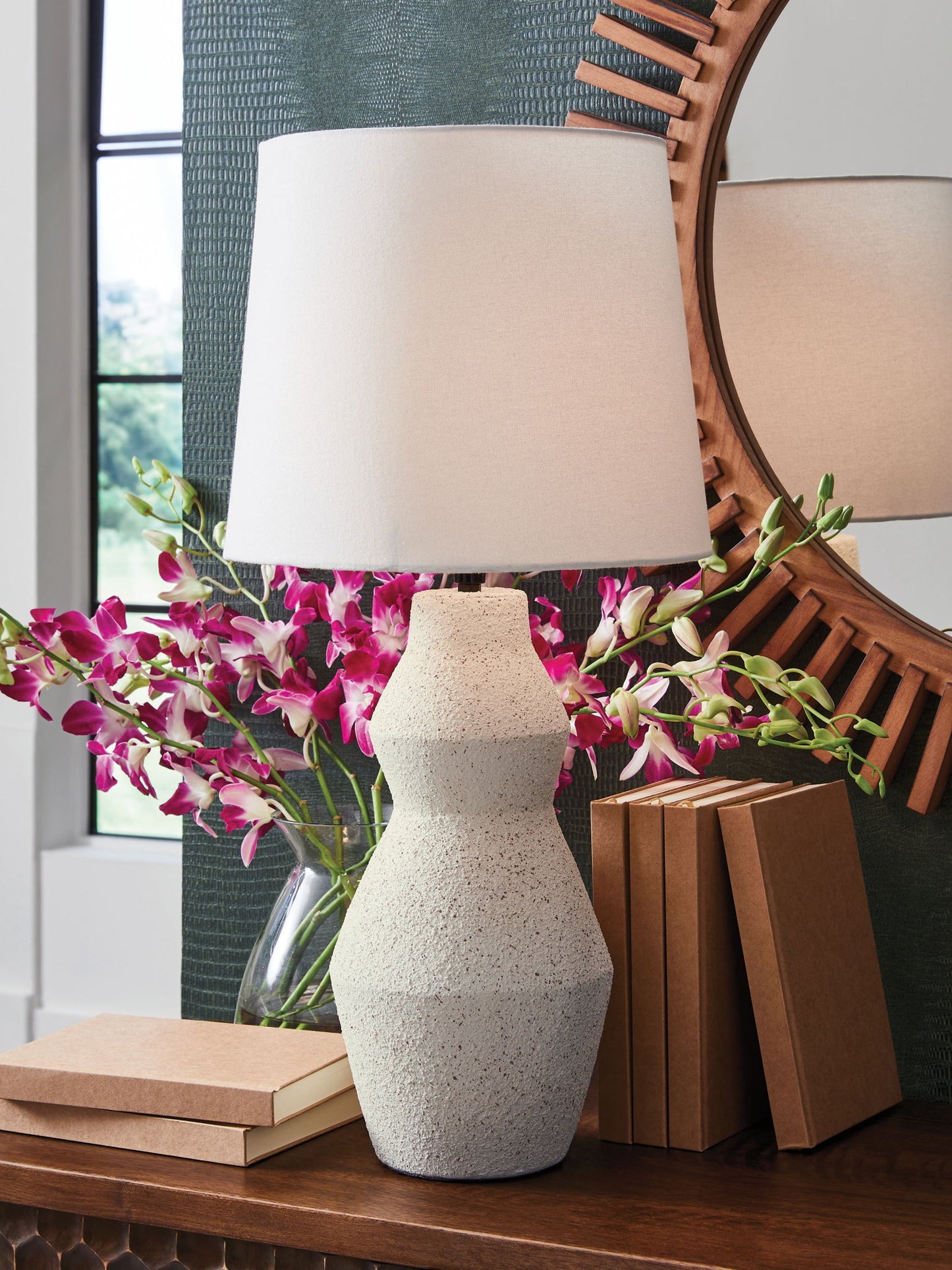 Dawthorne - Paper Table Lamp - Cream