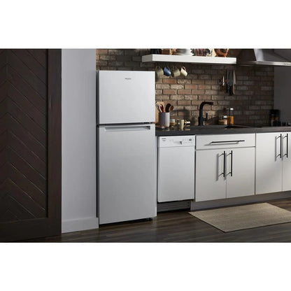 24" Wide Small Space Top-Freezer Refrigerator, 11.6 Cubic Feet - White