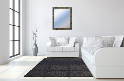 34x40 Decorative Framed Wall Mirror By Classy Art Promotional Mirror Frame #43 - Dark Brown