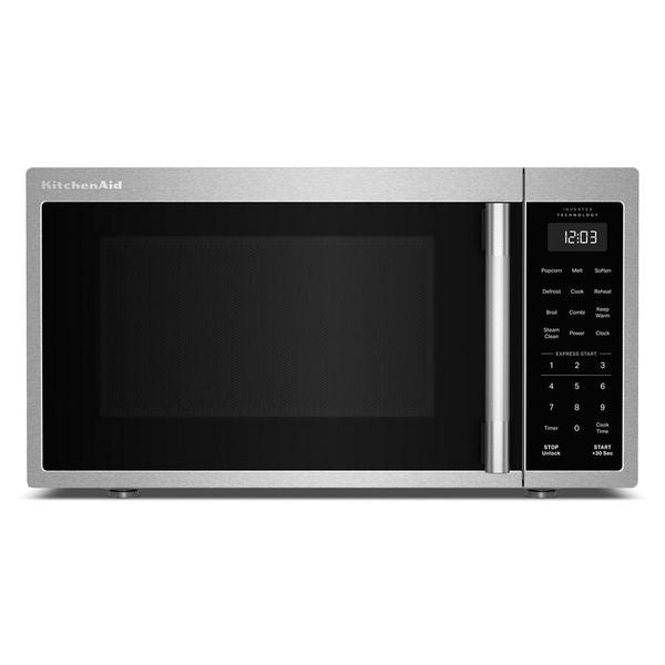 KitchenAid 1.2 Cu Ft Countertop Microwave With Inverter Technology