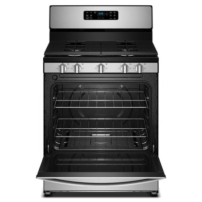 30" Gas Range With Crispy Mode And Griddle Zone - Stainless Steel