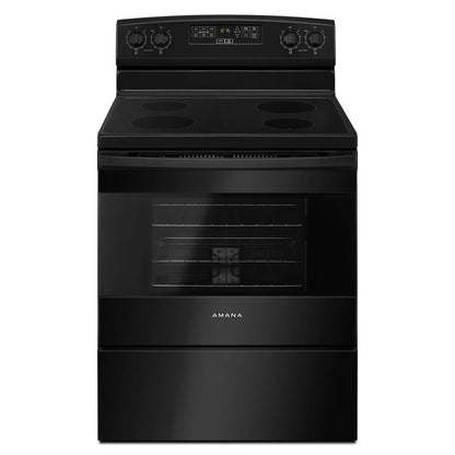 30" Electric Range With Extra-Large Oven Window And Bake Assist Temps - Black