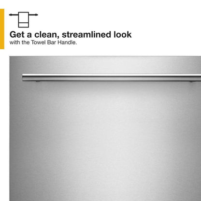 24" Wide Undercounter Refrigerator With Towel Bar Handle - 5.1 Cubic Feet