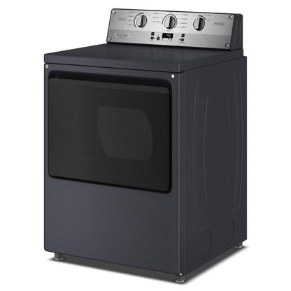7.5 Cu. Ft. Commercial-Grade Elec Dryer - Midnight Steel