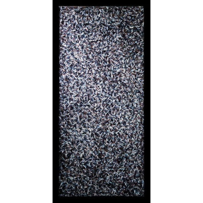 36" Elements Collection Custom Column Panel - Mussel Shell Burgundy