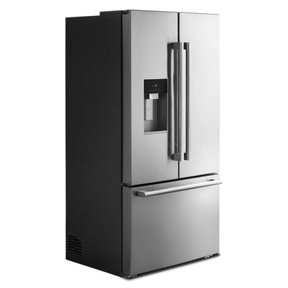 Rise 36" Counter-Depth French Door Refrigerator With External Dispenser