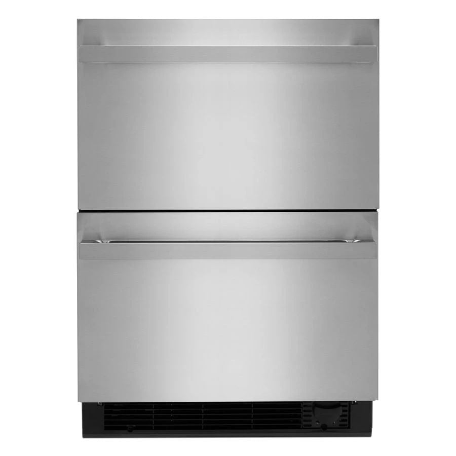 Noir 24" Double Drawer Refrigerator/Freezer