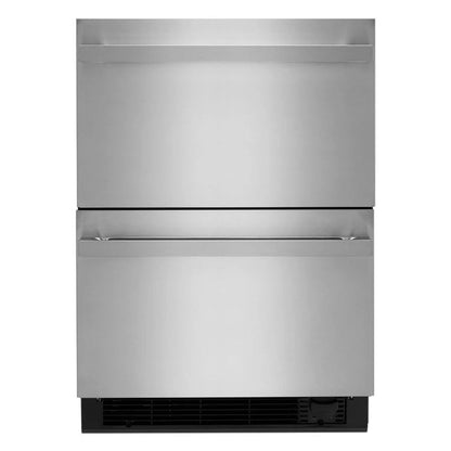 Noir 24" Double Drawer Refrigerator/Freezer