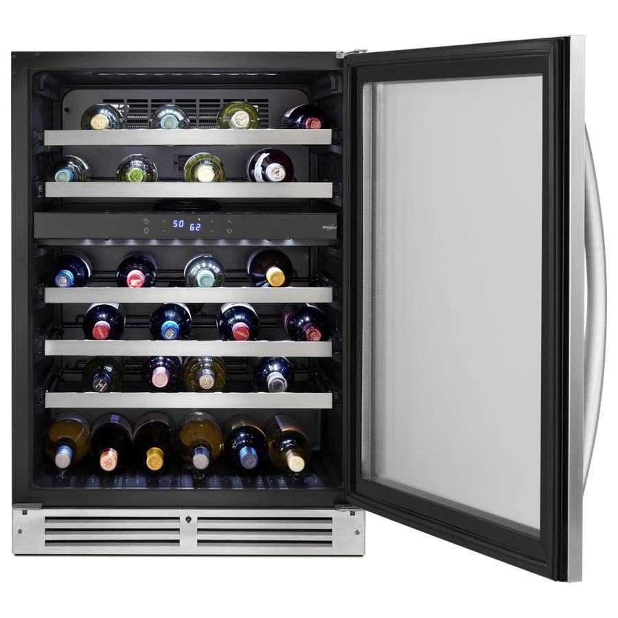 24" Wide Undercounter Wine Center With 46-Bottle Wine Storage