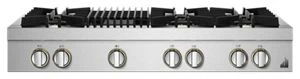 Rise 48" Gas Professional-Style Rangetop With Grill
