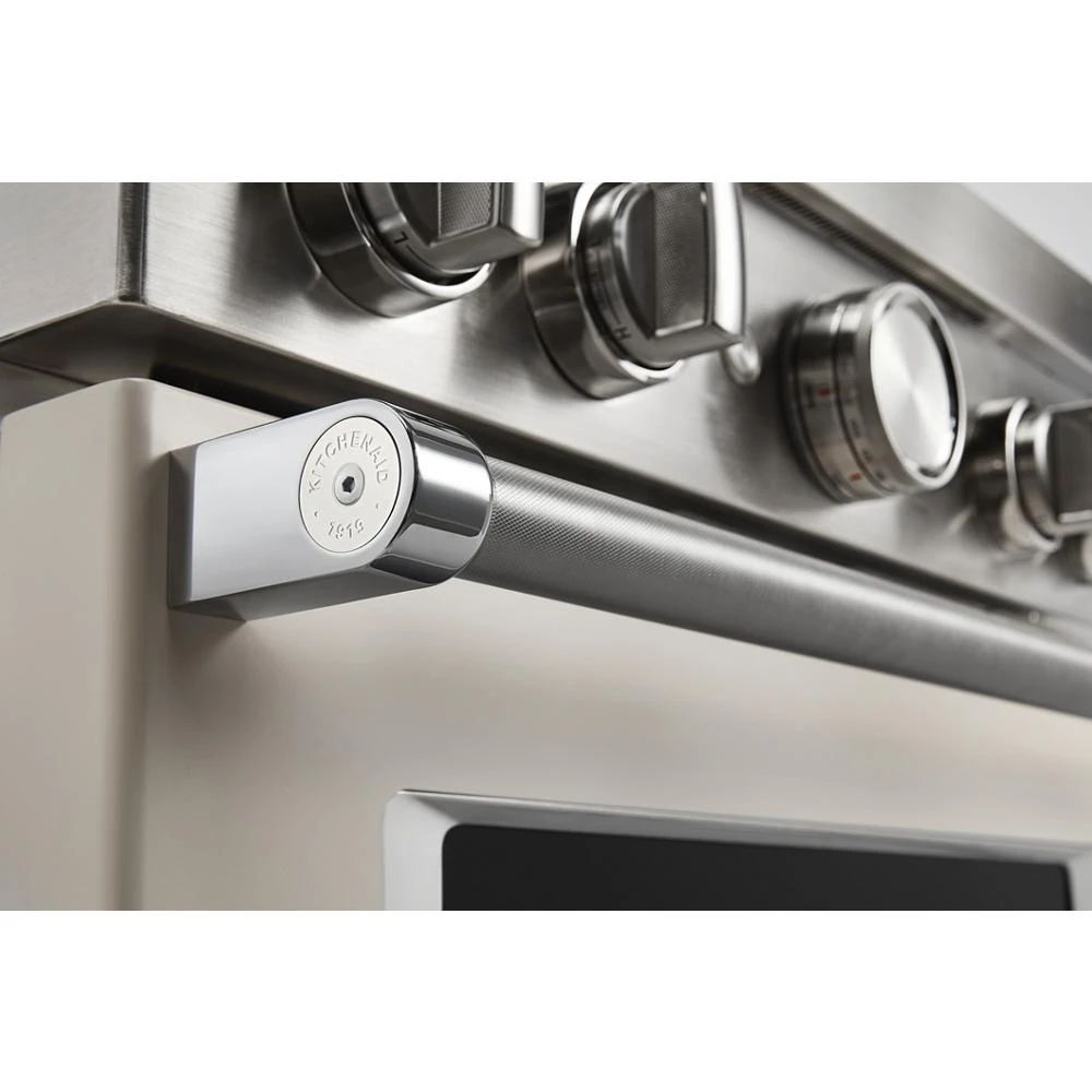 Kitchenaid Commercial-Style Range Handle Medallion Kit (Includes Two Medallions, Screws, And One 1/8" Hex Wrench) - Mascarpone