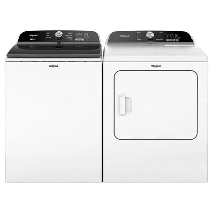 7.0 Cubic Feet Top Load Gas Dryer With Moisture Sensor - White