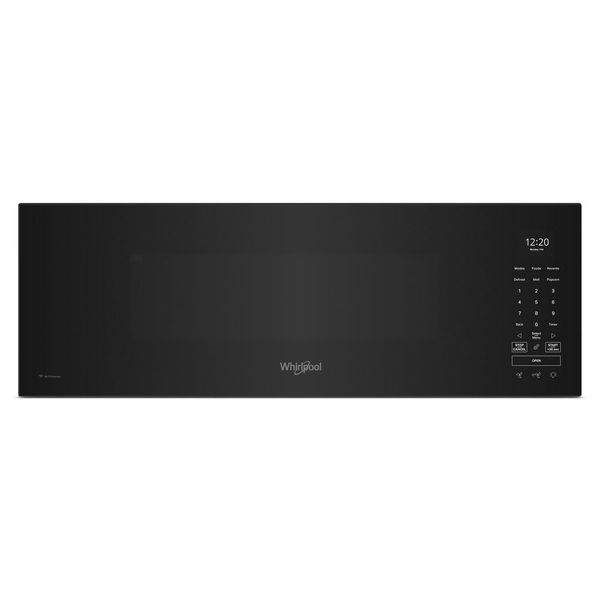 1.1 Cu. Ft. Smart Low Profile Microwave Hood Combination With 450 Crm 4-Speed Venting - Black