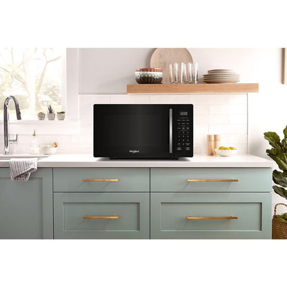 0.9 Cu. Ft. Black Countertop Microwave With Steam Clean - 900 Watt