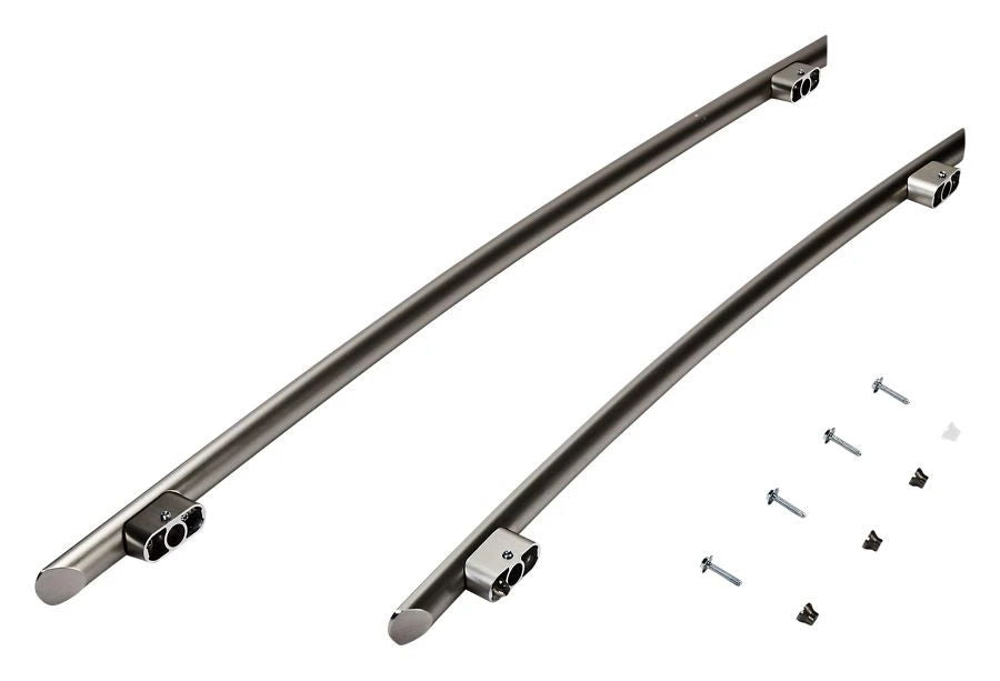 SxS Refrigerator Euro Style Handle Kit - Stainless Steel