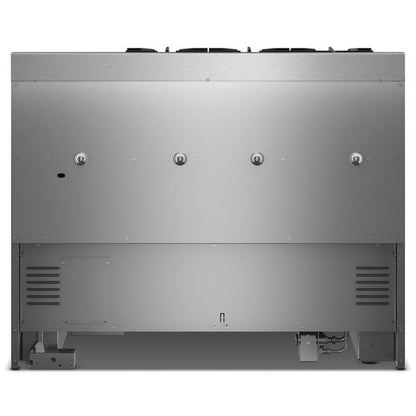 KitchenAid 48" 6 Burner Commercial-Style Gas Range With Griddle - Stainless Steel