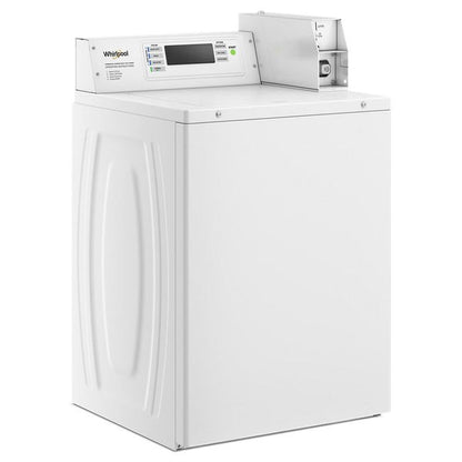 Commercial Top-Load Washer With Factory-Installed Coin Drop And Coin Box
