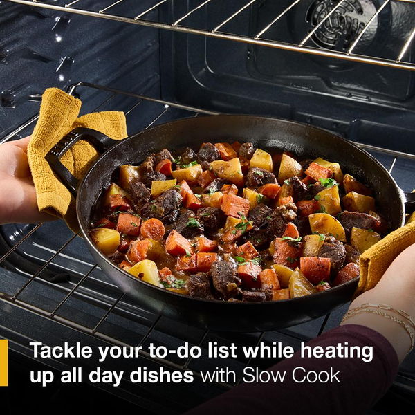30" Electric Range With No Preheat Mode And Slow Cook - Black