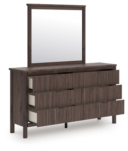 Pamytta - Upholstered Platform Bedroom Set