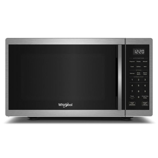 0.9 Cu. Ft. Stainless Steel Countertop Microwave With Steam Clean - 900 Watt