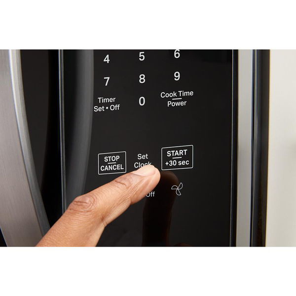 30" Wide Over The Range Microwave With Sensor Cooking - 1.9 Cu. Ft. - Fingerprint Resistant Stainless Steel