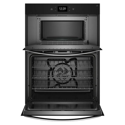 5.7 Cubic Feet Wall Oven Microwave Combo With Air Fry - Fingerprint Resistant Stainless Steel