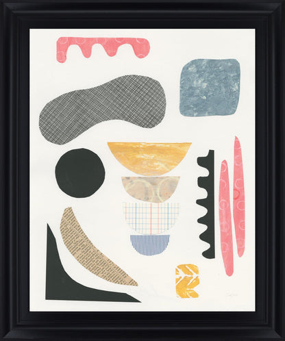 Playful Shapes - 28" x 34" Framed Wall Art