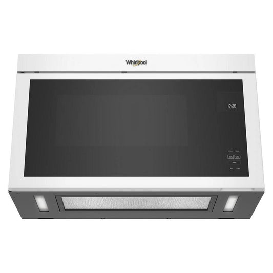 1.1 Cubic Feet Flush Mount Microwave With Turntable-Free Design - White