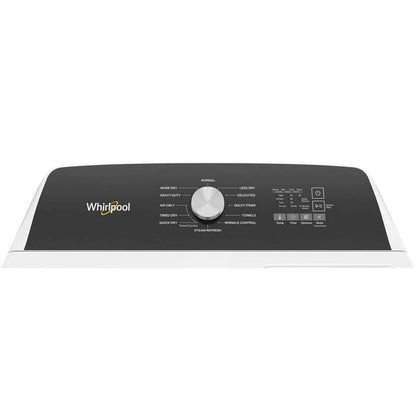 7.0 Cubic Feet Top Load Electric Moisture Sensing Dryer With Steam