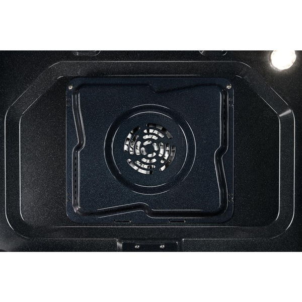 30" Electric Smart Range With Air Cooking Technology, No Preheat Air Fry, High Speed Preheat Oven, Wipeclean Coating, And Steam/Self Clean - Black