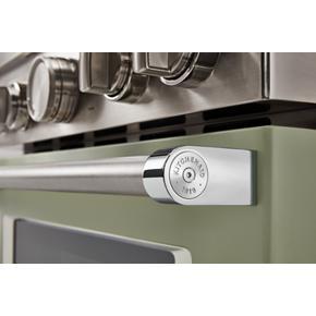 KitchenAid Commercial-Style Range Handle Medallion Kit - Silver