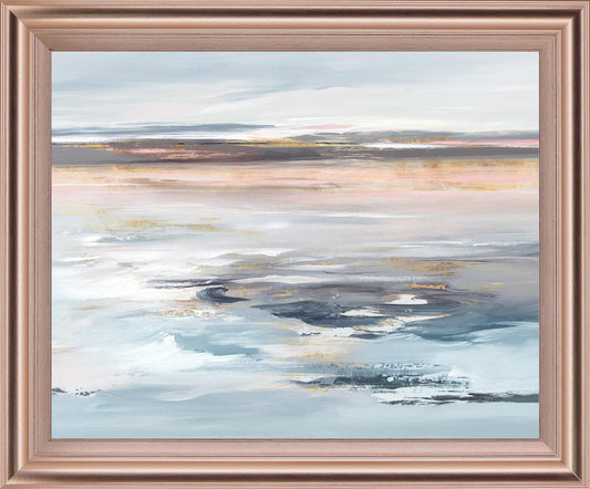 Shoreline Mist - 28" x 34" Framed Wall Art