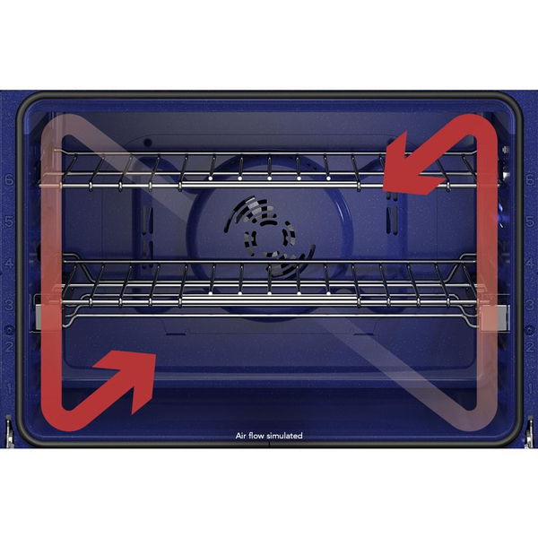 30" Smart Electric Double Wall Oven With Assisted Cooking Modes - Printshield Finish