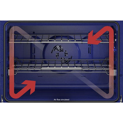 30" Smart Electric Single Wall Oven With Assisted Cooking Modes, LCD Touchscreen Display - Printshield Finish
