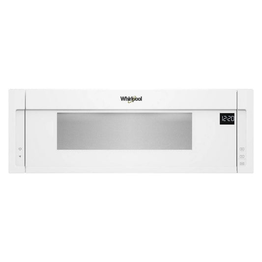 1.1 Cubic Feet Low Profile Microwave Hood Combination - White