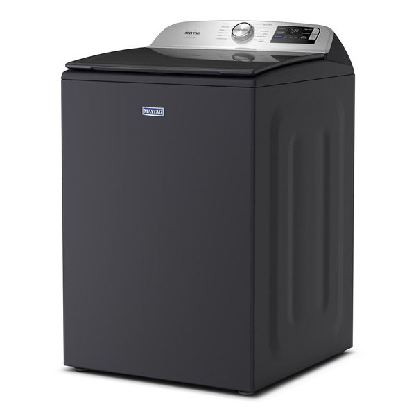 5.3 Cu. Ft. Pet Pro Top Load Impeller Washer With Extra Power And Sanitize Cycle With Oxi - Midnight Steel