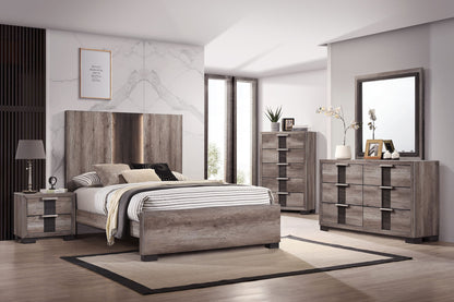 Rangley - Nightstand - Dark Gray